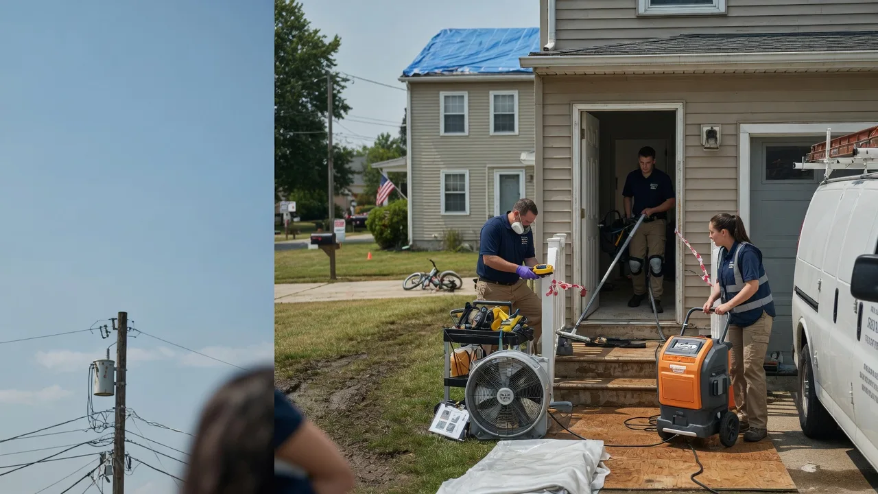Water Damage Repair in Lachine, MI near me